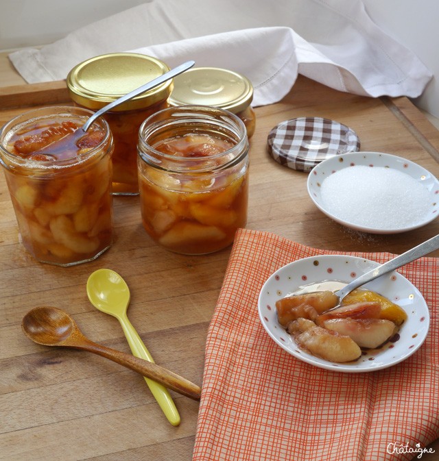 Pêches et nectarines en conserve [Conserver du soleil dans un pot
