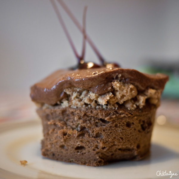 Entremet au chocolat