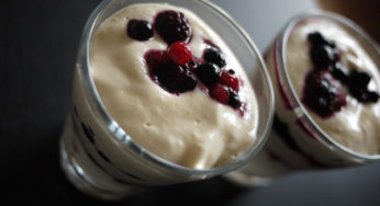 Tiramisu aux fruits rouges