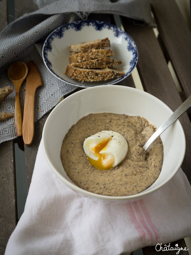 Soupe de lentilles vertes