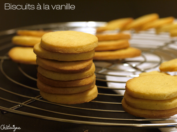 Biscuits à la vanille