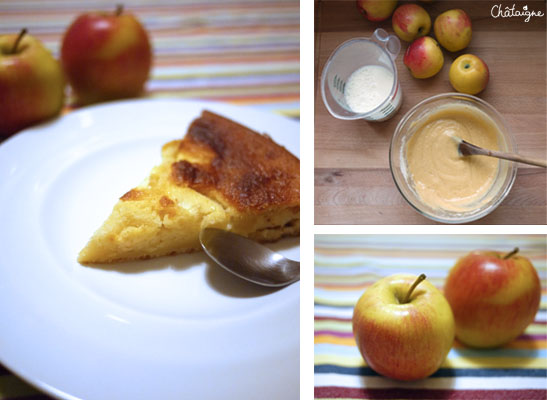 Clafoutis aux pommes