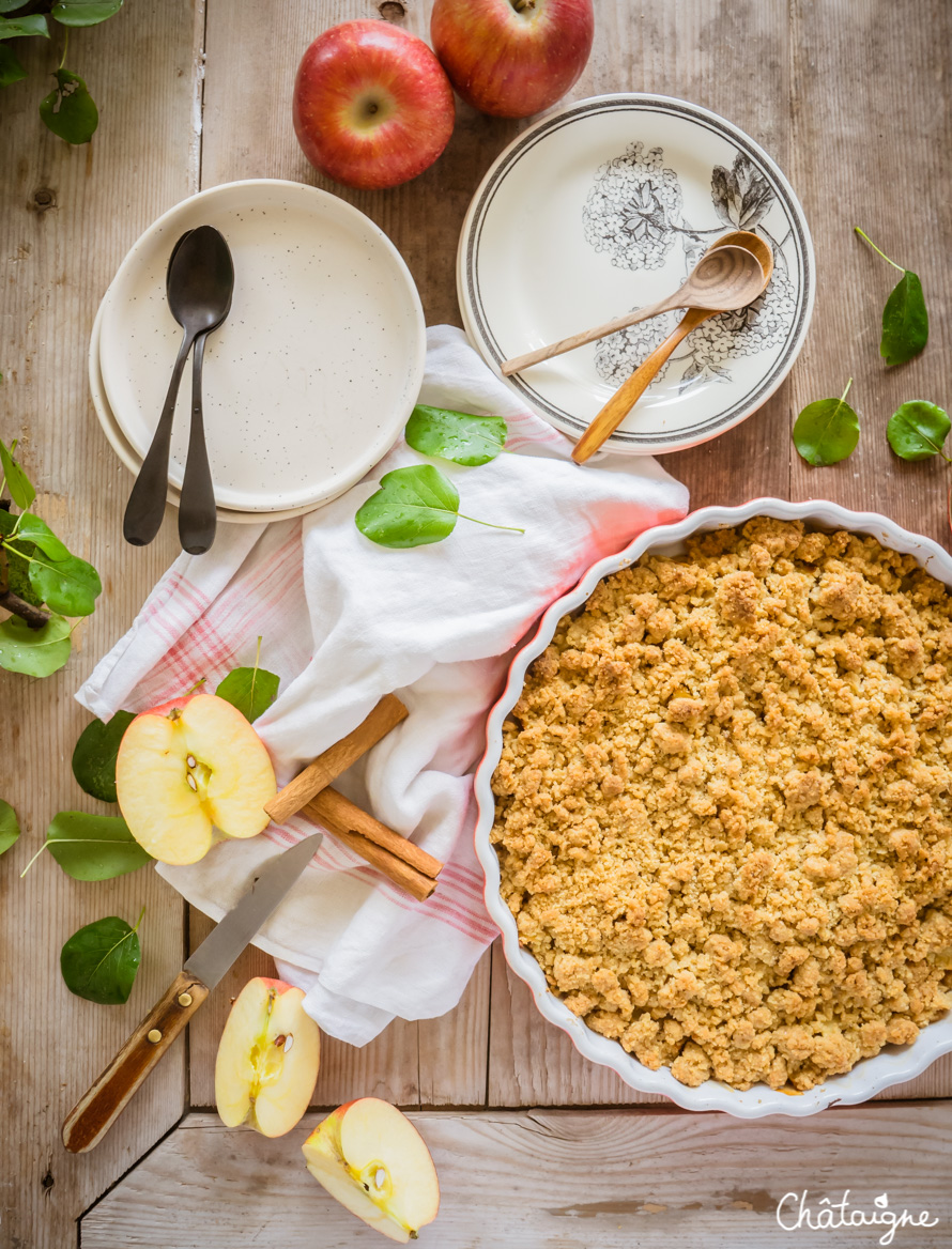 Crumble aux pommes