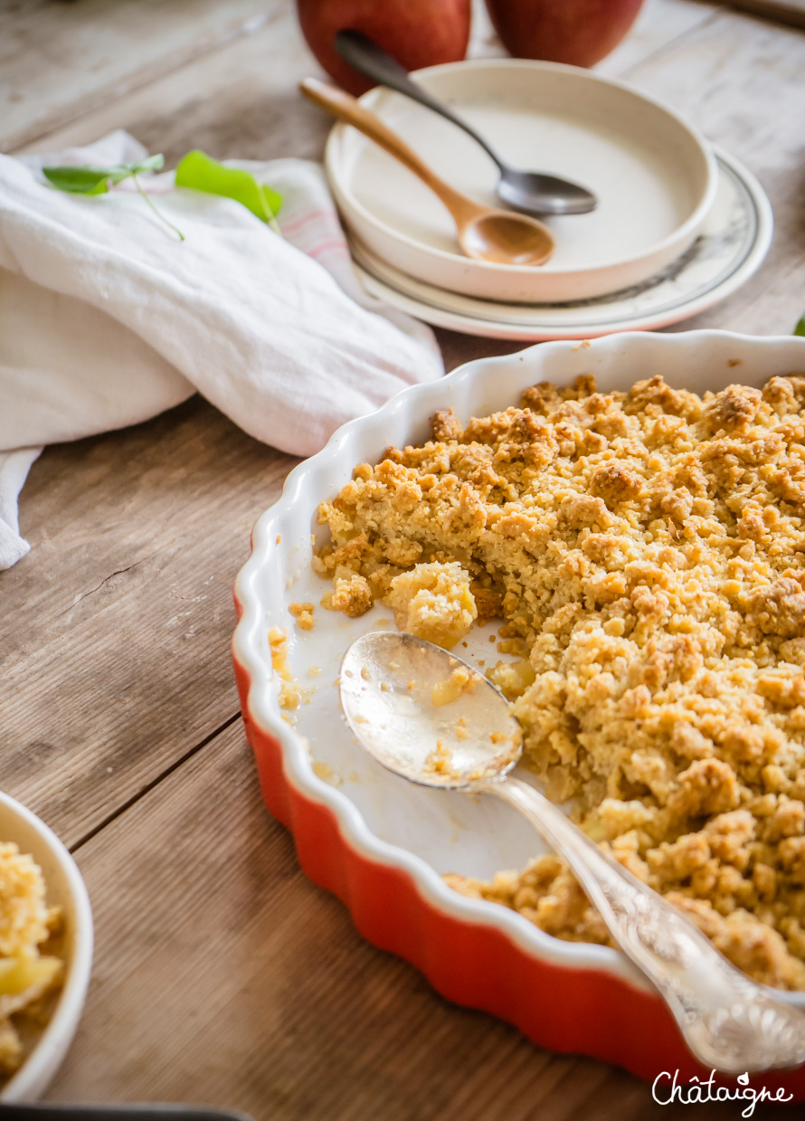 Crumble aux pommes