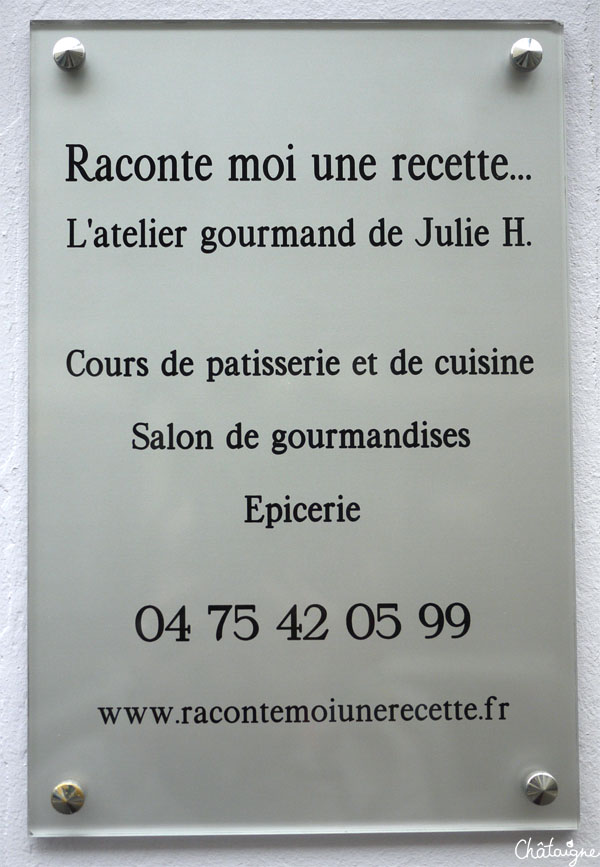 Raconte-moi une recette ...