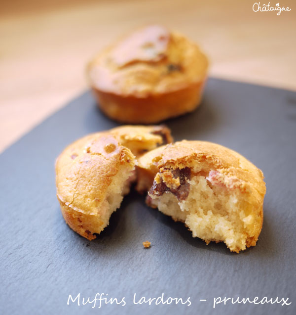 muffins lardons-pruneaux