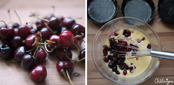 Gâteaux aux cerises