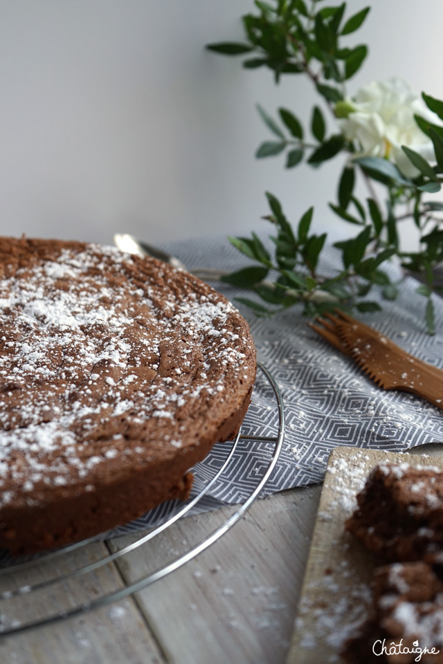 gâteau au chocolat sans beurre