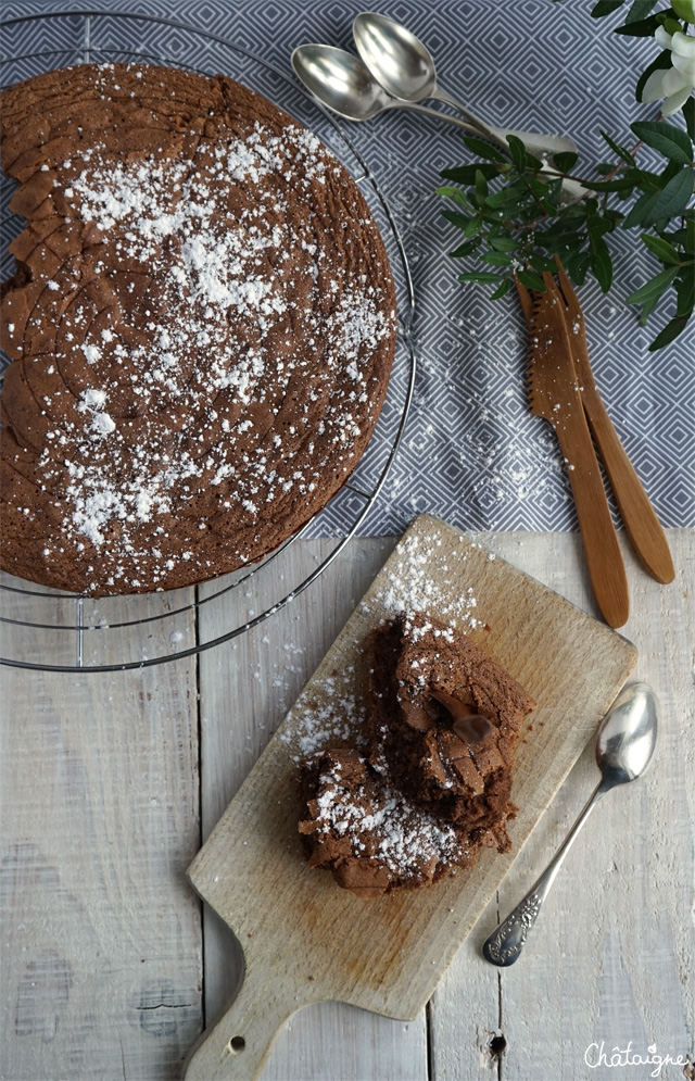 gâteau au chocolat sans beurre