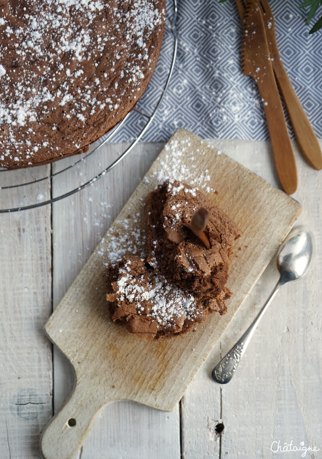 gâteau au chocolat sans beurre