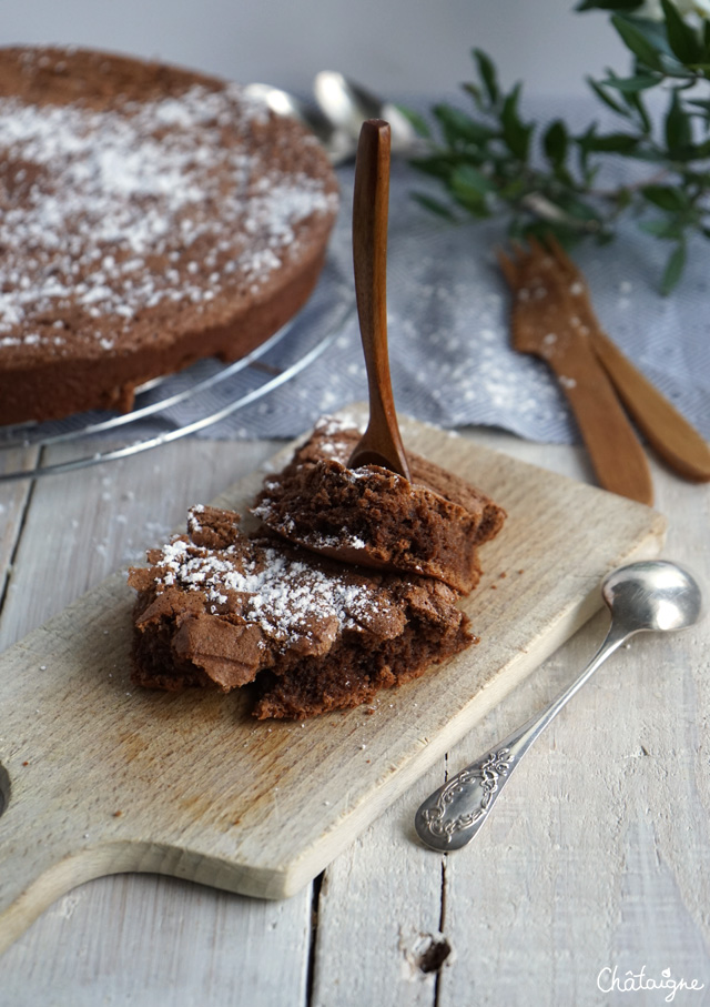 gâteau au chocolat sans beurre