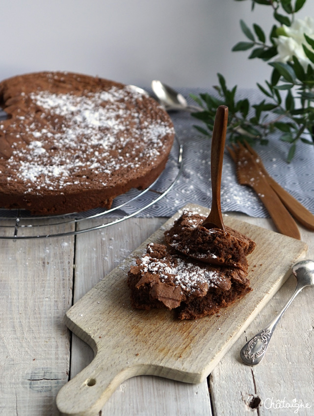 gâteau au chocolat sans beurre