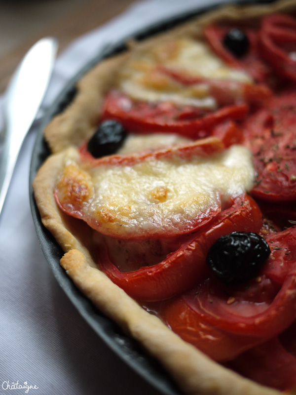 tarte tomates-mozzarella