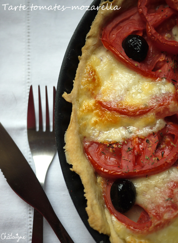 tarte tomates-mozzarella