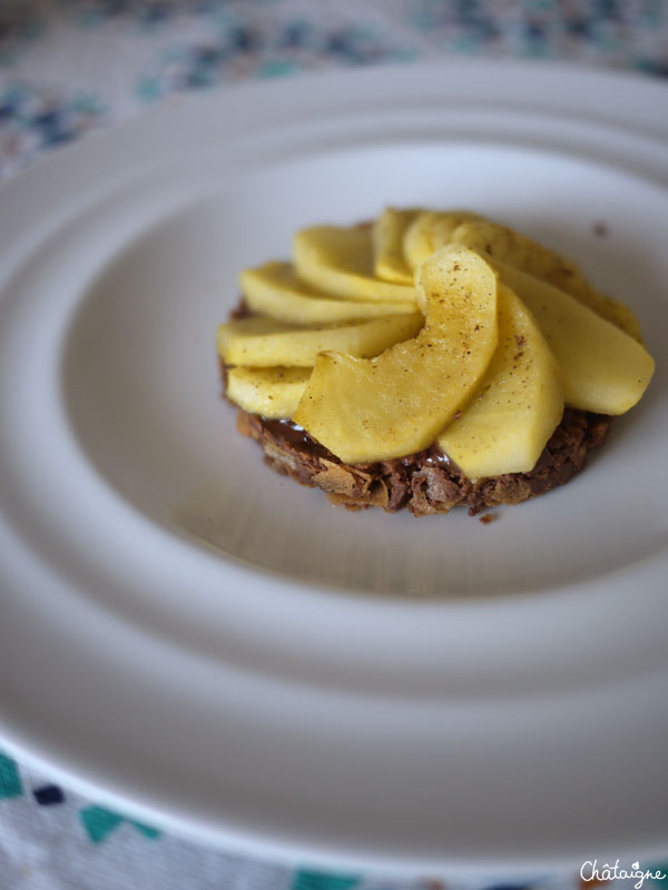 Tarte aux pommes -à ma façon-