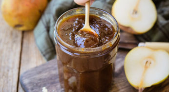 Confiture poires-vanille