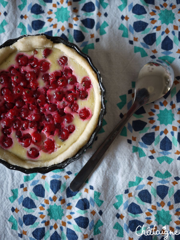 Tartelettes ricotta-groseilles