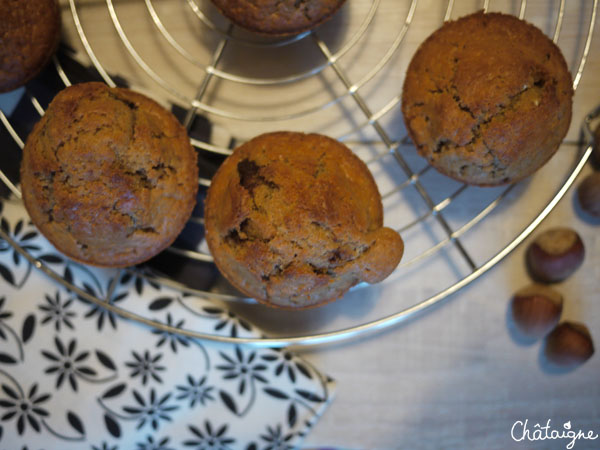 Muffins à la pâte à tartiner ♥