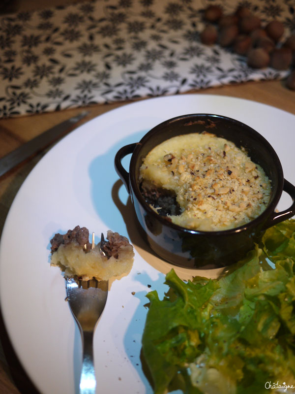 parmentier de boeuf aux panais