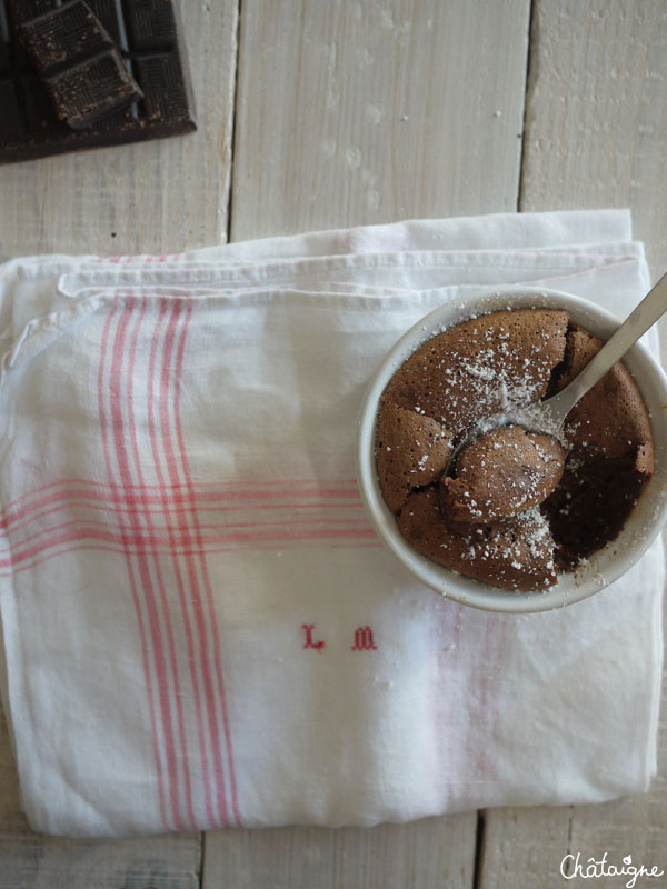 soufflés au chocolat