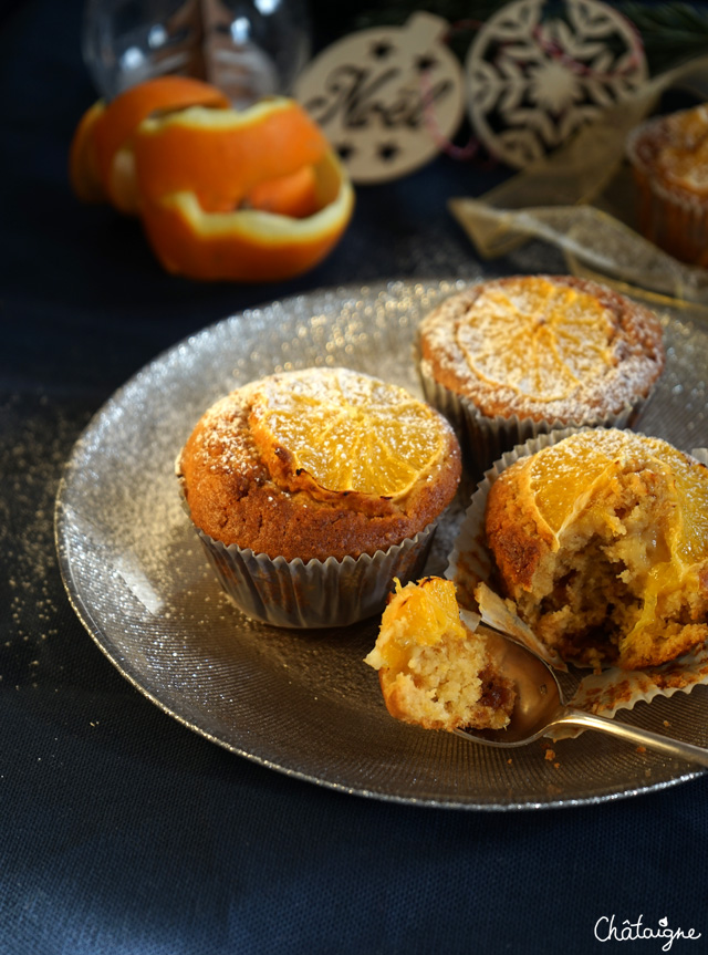 muffins à l'orange