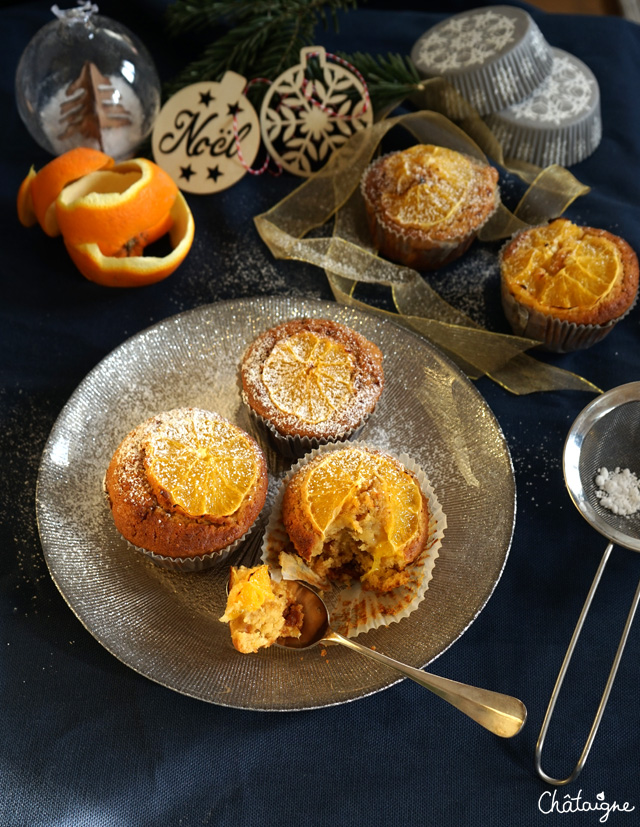 muffins à l'orange