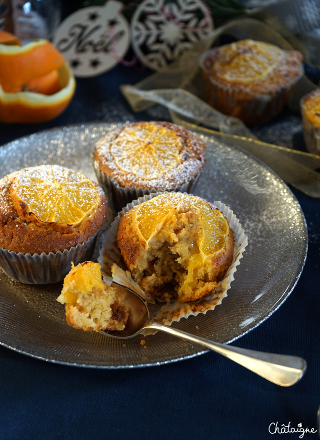 muffins à l'orange