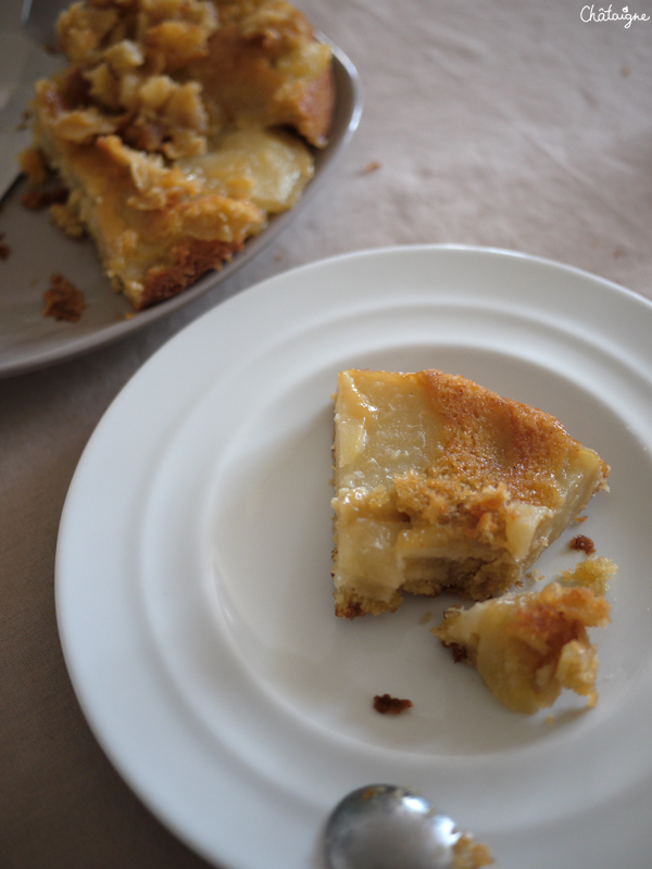 Gâteau tatin aux poires