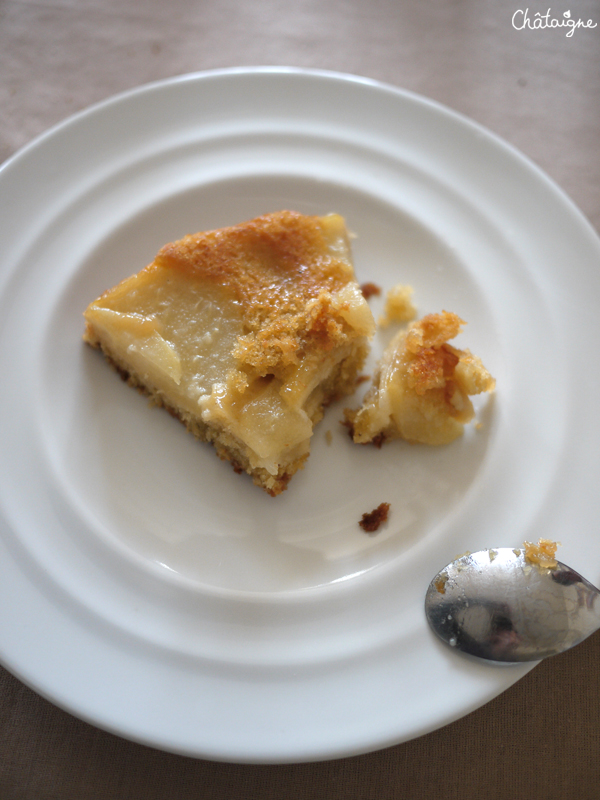 Gâteau tatin aux poires