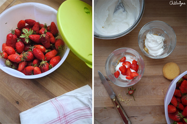 Trifle aux fraises