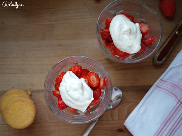 Trifle aux fraises