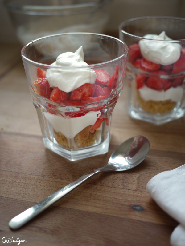 Trifle aux fraises