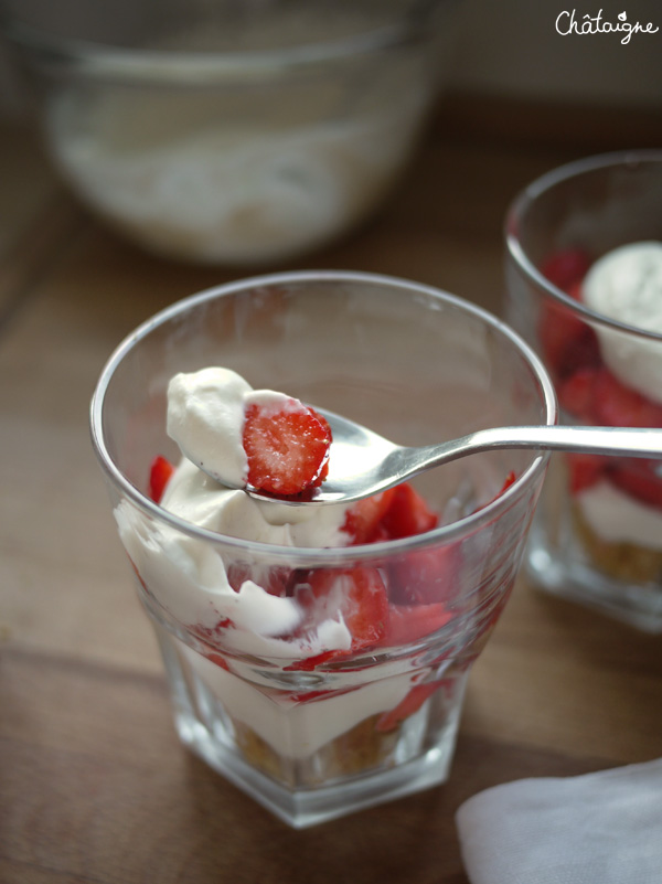 Trifle aux fraises