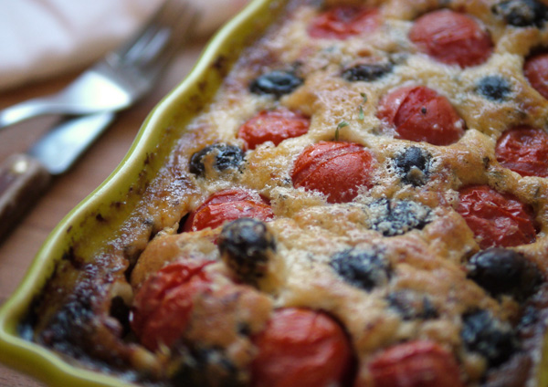 Clafoutis aux tomates