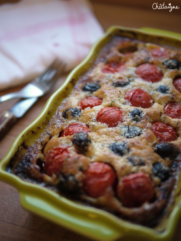 Clafoutis aux tomates