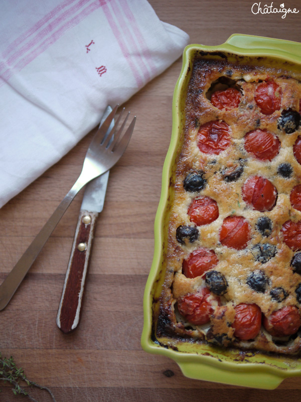 Clafoutis aux tomates