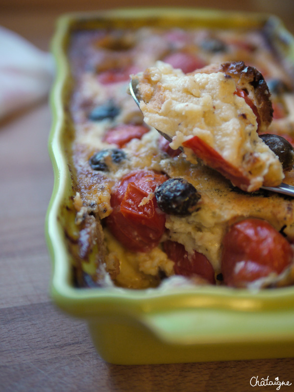 Clafoutis aux tomates