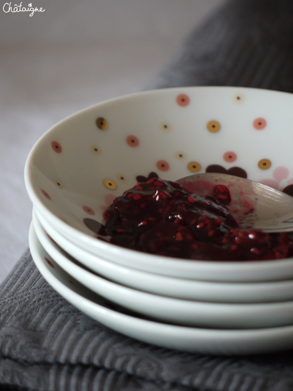 Confiture de framboises