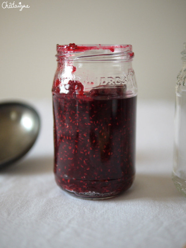 Confiture de framboises