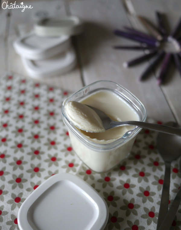 yaourts au lait concentré