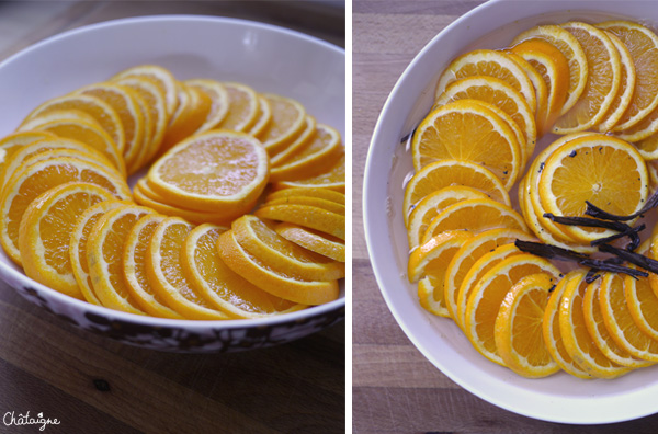 tarte à l'orange