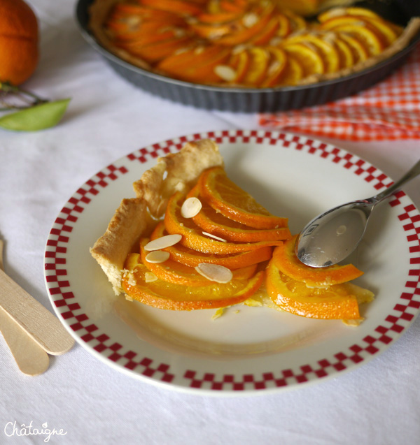 Tarte à l&amp;#39;orange - Blog de Châtaigne