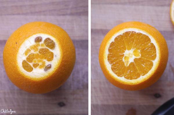 tarte à l'orange