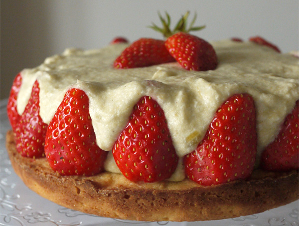 Entremets fraises – rhubarbe {Battle Food #8}