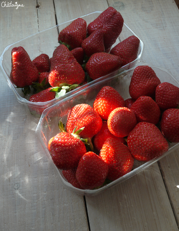 tarte aux fraises et chocolat blanc