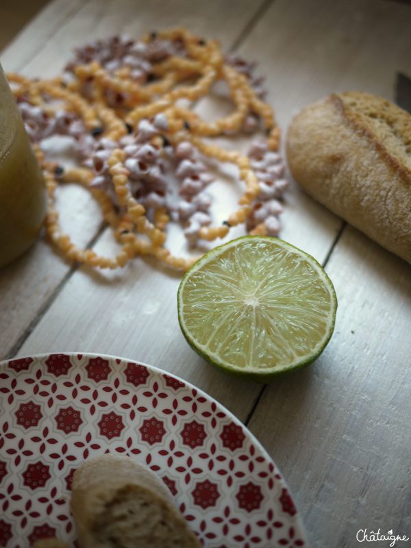 confiture bananes-citron vert