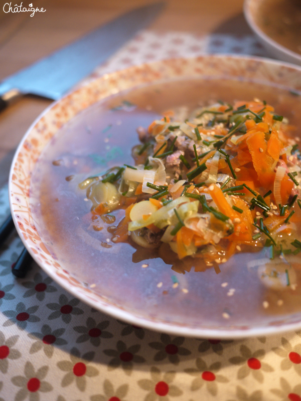 soupe boeuf et riz 1