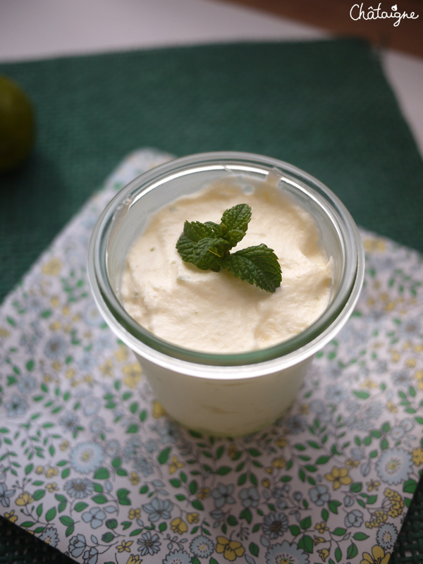 mousse citron et gingembre 