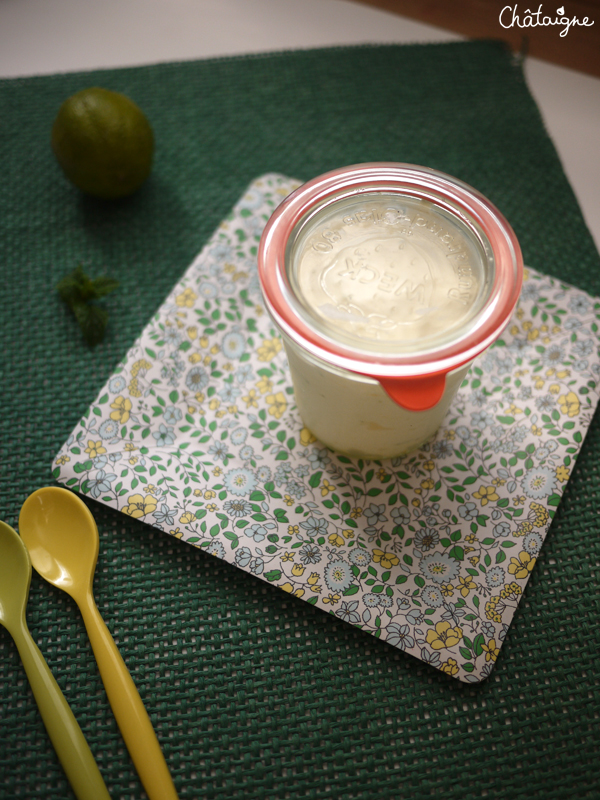 mousse citron et gingembre 