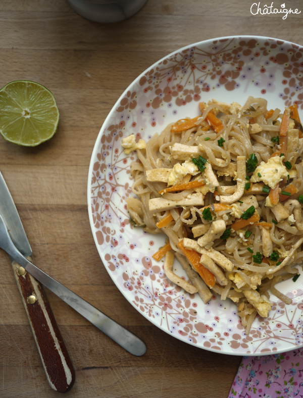 pad thai végétarien